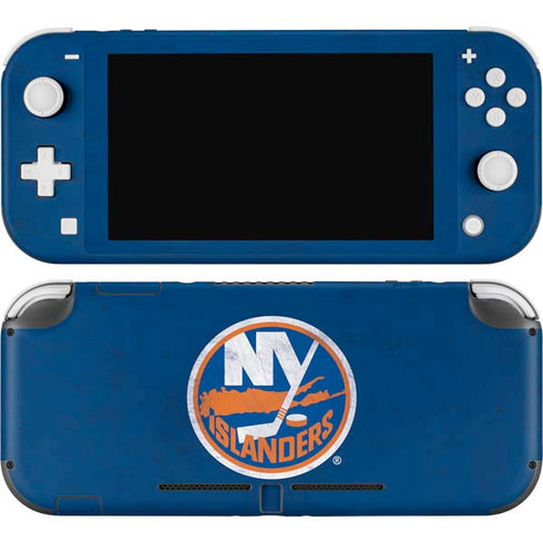 NHL New York Islanders Distressed Nintendo Switch Lite Skin